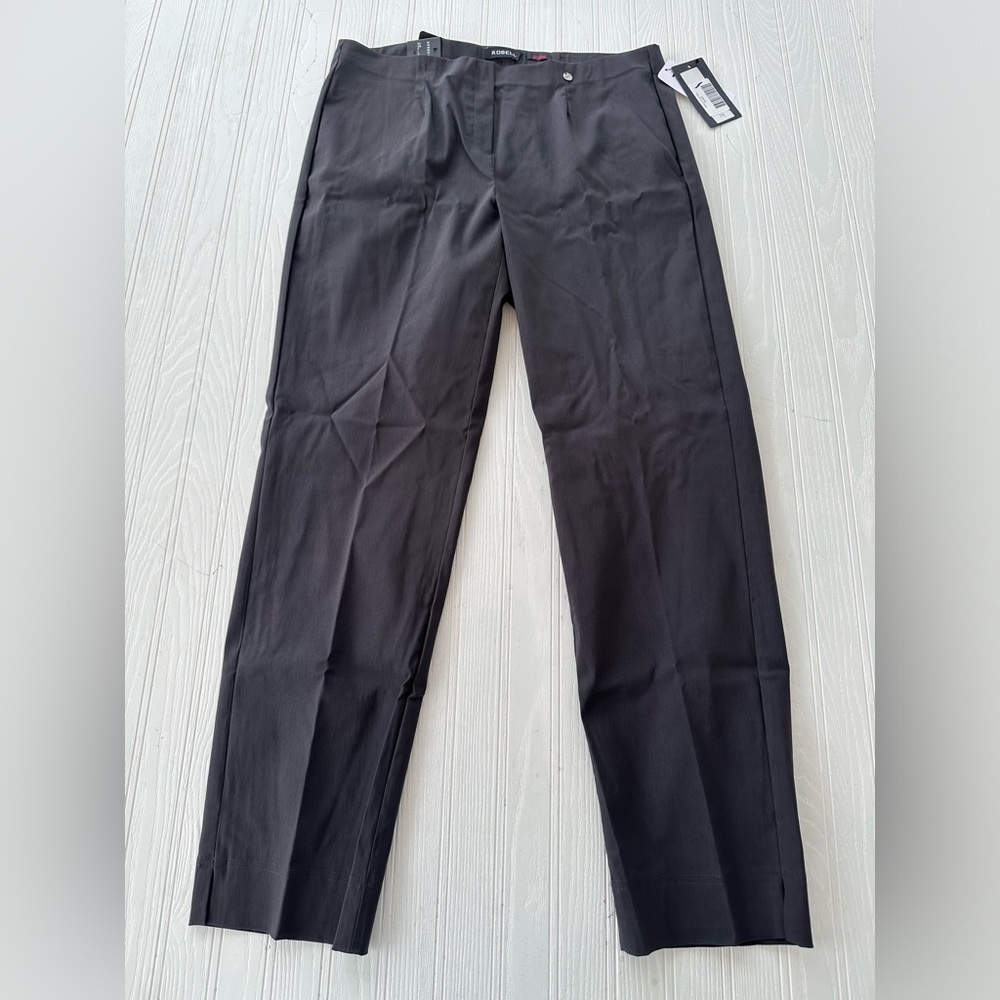 Robell marie full length gray trouser size 14,22